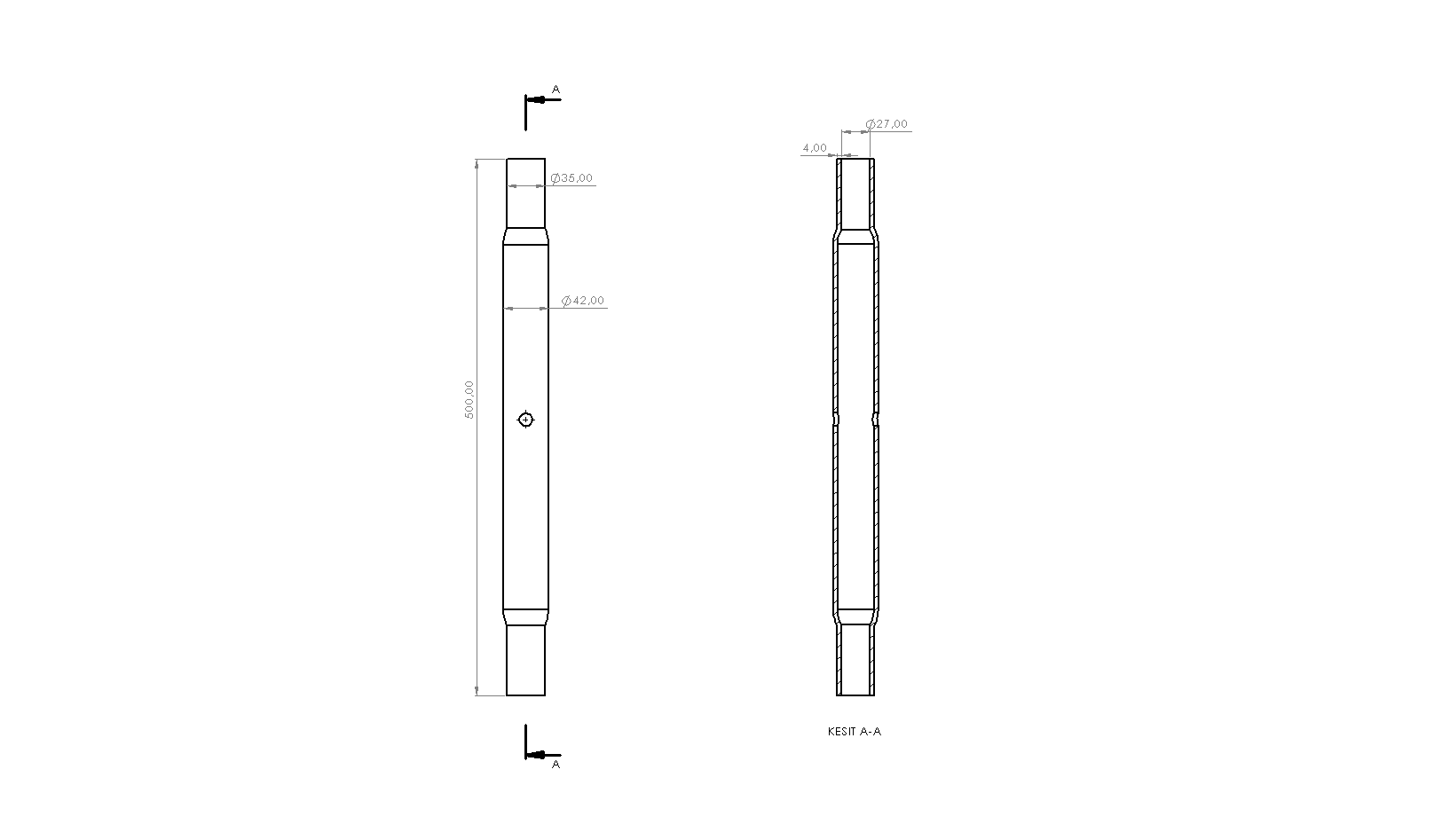 MF240 ORTAKOL (KARE DİŞ) 1X1