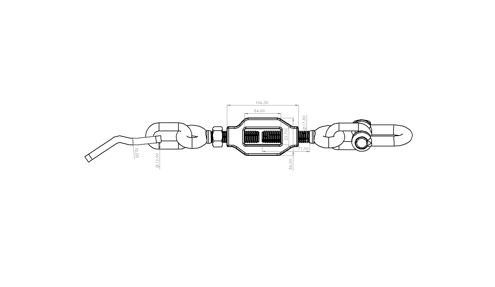 MF285 GERGİ ZİNCİRİ (18X2 DİŞ)
